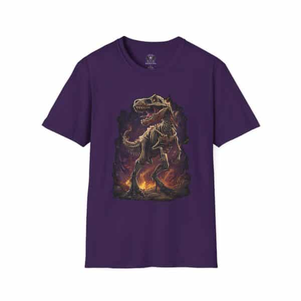 Skeleton T-Rex Unisex T-Shirt, Funny Graphic Tee, Unique Gift, Casual Wear, Tyrannosaurus - Image 41