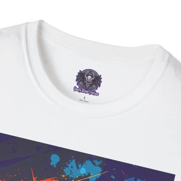 Frankenstein Pop Art 60's Style Unisex T-Shirt - Image 15