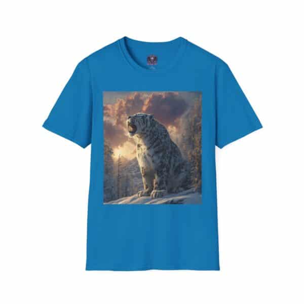 Snow Leopard III By Wyldesigns Unisex T-Shirt - Image 29