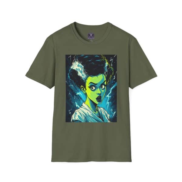 Bride Of Frankenstein Unisex T-Shirt, Graphic Tee, Unique Gift, Casual Wear - Image 25