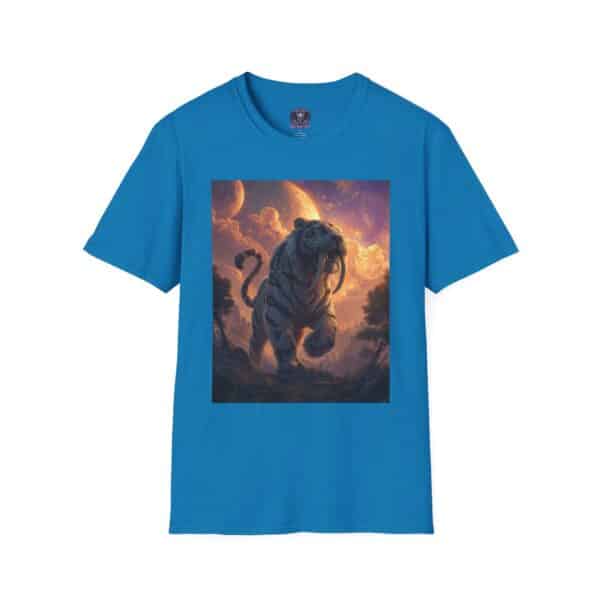 Prehistoric Smilodon aka Sabre-Tooth Tiger III Unisex T-Shirt, Graphic Tee, Unique Gift, Casual Wear - Image 29