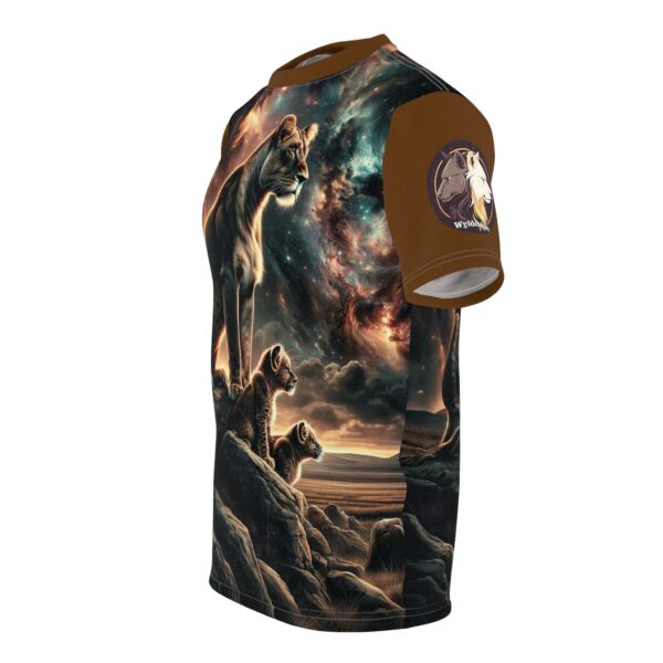 Lioness & Cubs WD-D010 By Wyldesigns Unisex Cut & Sew Tee (AOP) - Image 17