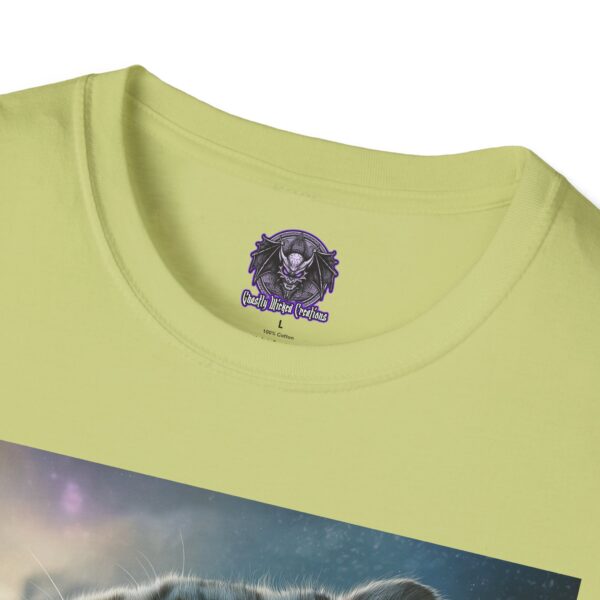 Snow Leopard V Profile By Wyldesigns Unisex T-Shirt - Image 23