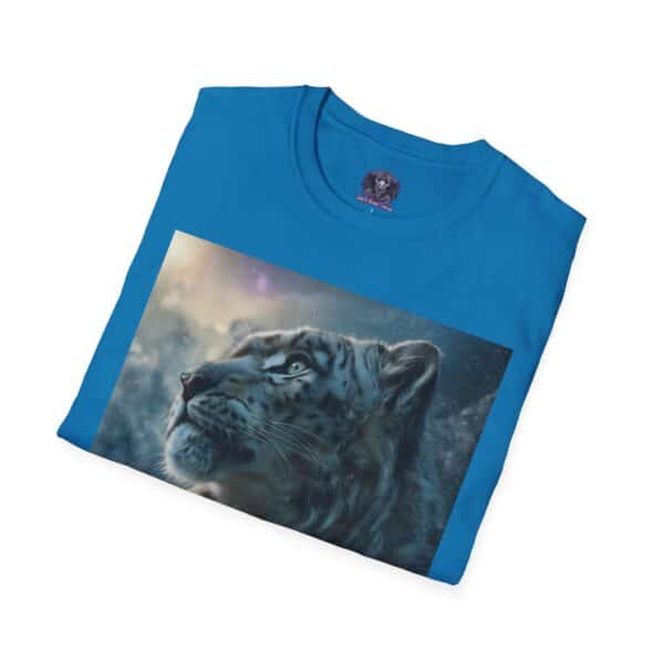 Snow Leopard V Profile By Wyldesigns Unisex T-Shirt - Image 32