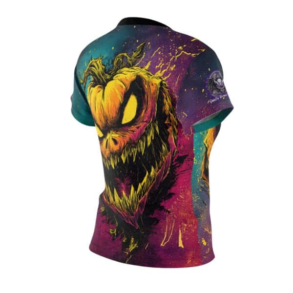 Evil Jack O' Lantern I Pop 60's Art Style Tee Women's (AOP) - Image 7