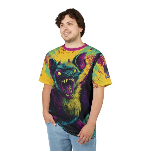 Vampire Bat Pop Art Style 60's Unisex Tee (AOP) - Image 30