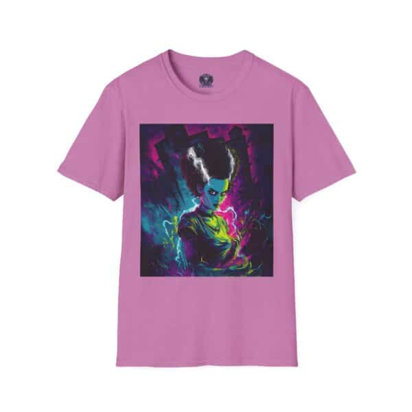 Bride of Frankenstein Pop Art 60's Style Unisex T-Shirt - Image 37