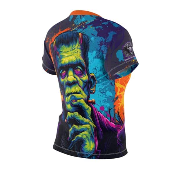 Frankenstein Pop 60's Art Style Tee Women's (AOP) - Image 7