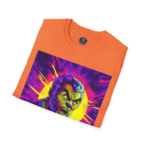 The Wolfman Pop Art 60's Style Unisex T-Shirt - Image 44