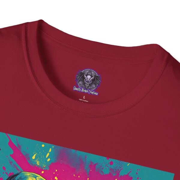 Creature From The Deep Pop Art 60's Style Unisex T-Shirt - Image 43