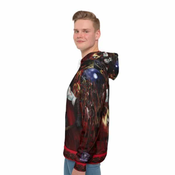 Vlad The Impaler Conquest Men's Hoodie (AOP) - Image 5