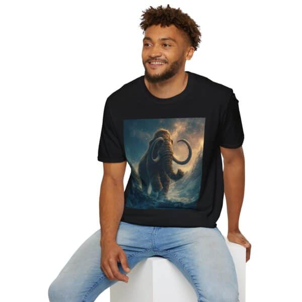 Prehistoric Wooly Mammoth aka Mastodon II Unisex T-Shirt, Graphic Tee, Unique Gift, Casual Wear - Image 5
