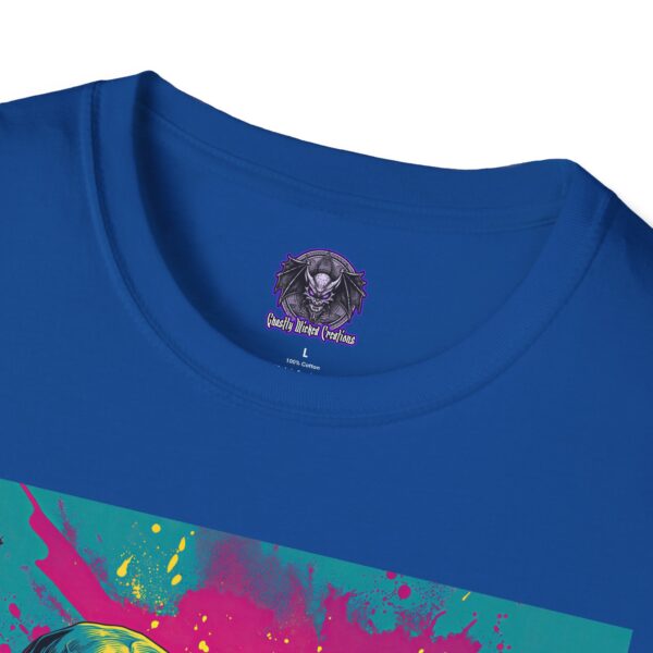Creature From The Deep Pop Art 60's Style Unisex T-Shirt - Image 23