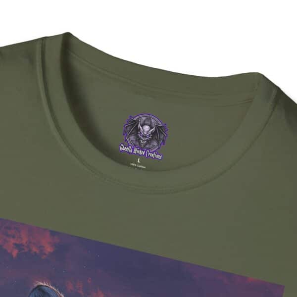 Snow Leopard IV Profile By Wyldesigns Unisex T-Shirt - Image 27