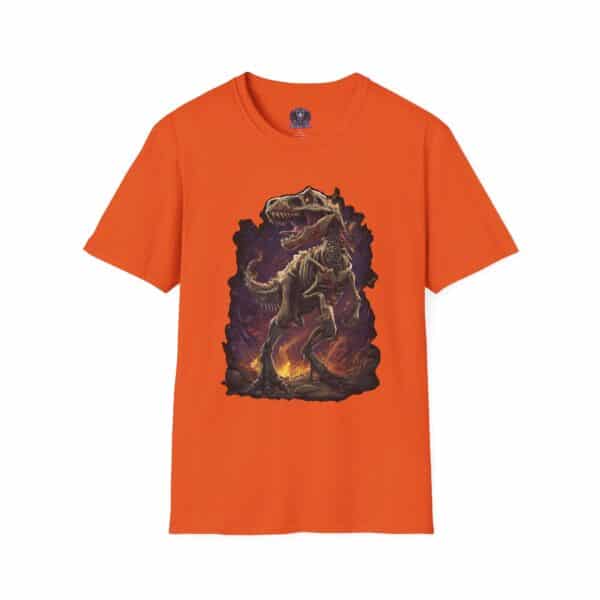 Skeleton T-Rex Unisex T-Shirt, Funny Graphic Tee, Unique Gift, Casual Wear, Tyrannosaurus - Image 13
