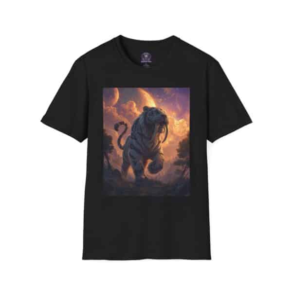 Prehistoric Smilodon aka Sabre-Tooth Tiger III Unisex T-Shirt, Graphic Tee, Unique Gift, Casual Wear