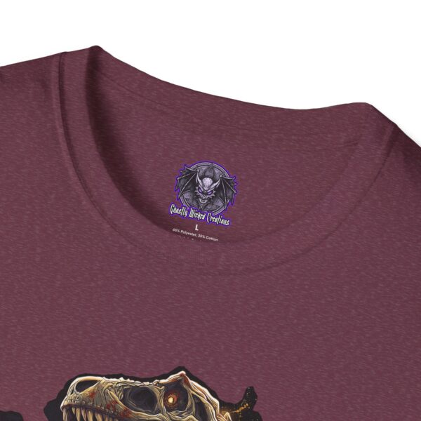 Skeleton T-Rex Unisex T-Shirt, Funny Graphic Tee, Unique Gift, Casual Wear, Tyrannosaurus - Image 47