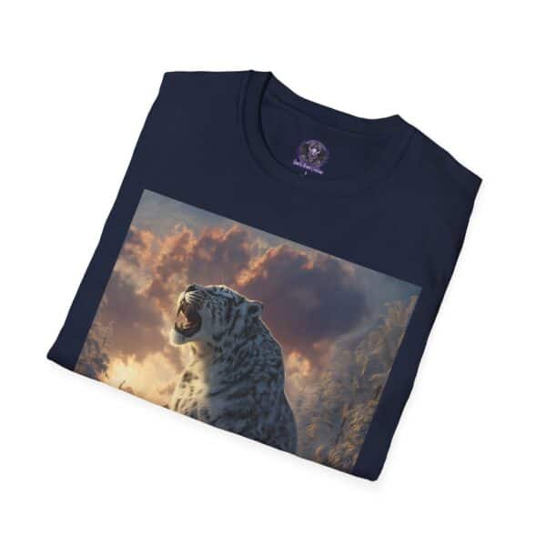Snow Leopard III By Wyldesigns Unisex T-Shirt - Image 64
