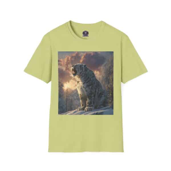 Snow Leopard III By Wyldesigns Unisex T-Shirt - Image 21