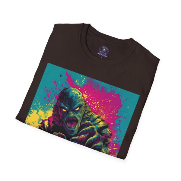 Creature From The Deep Pop Art 60's Style Unisex T-Shirt - Image 20