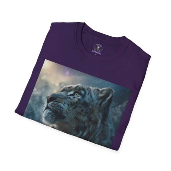 Snow Leopard V Profile By Wyldesigns Unisex T-Shirt - Image 44