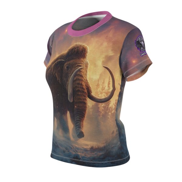 Prehistoric Wooly Mammoth Mastodon Women's Tee (AOP) - Image 3