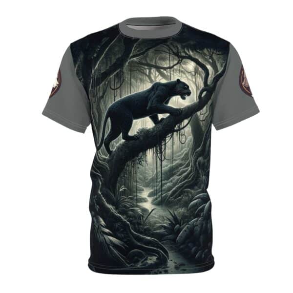 Black Panther WD-D002 By Wyldesigns Unisex Cut & Sew Tee (AOP) - Image 15