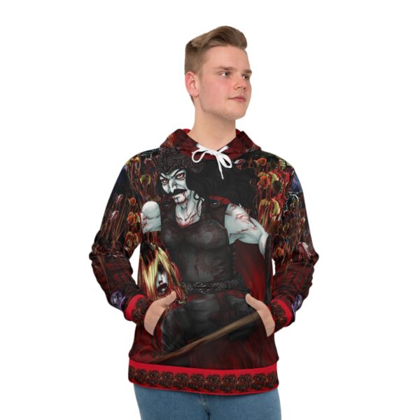 Vlad The Impaler Conquest Men's Hoodie (AOP) - Image 3