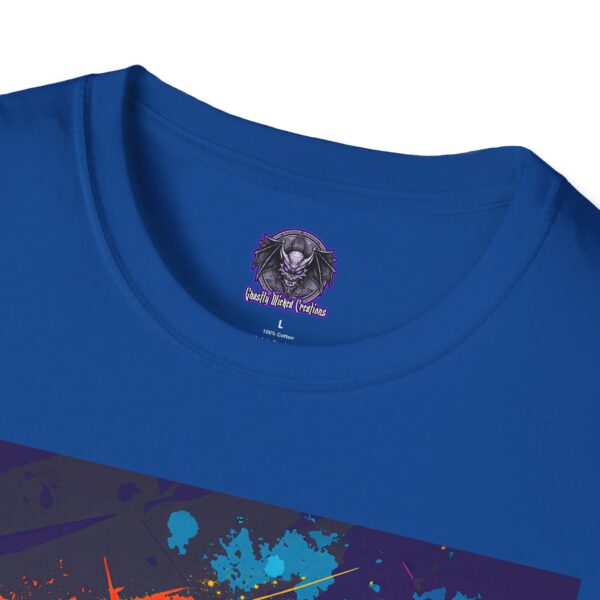 Frankenstein Pop Art 60's Style Unisex T-Shirt - Image 27
