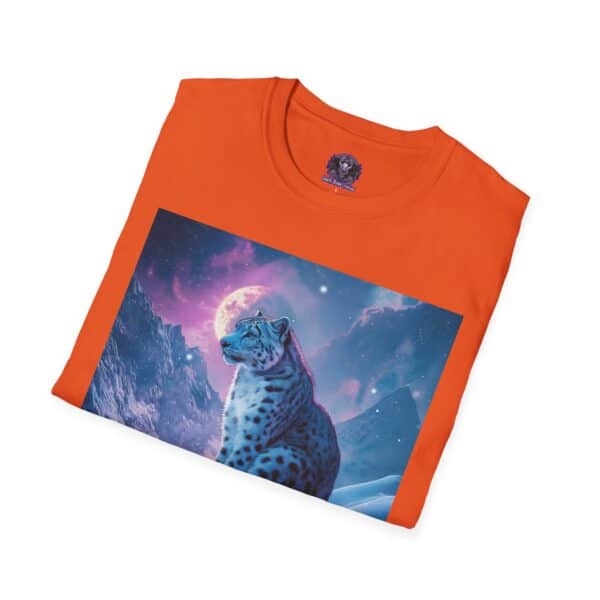 Snow Leopard II By Wyldesigns Unisex T-Shirt - Image 16