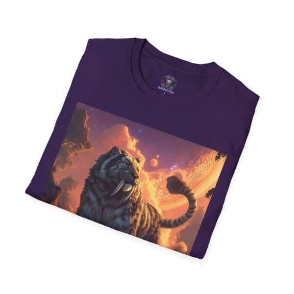 Prehistoric Smilodon aka Sabre-Tooth Tiger I Unisex T-Shirt, Graphic Tee, Unique Gift, Casual Wear - Image 44