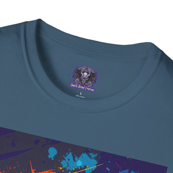 Frankenstein Pop Art 60's Style Unisex T-Shirt - Image 51