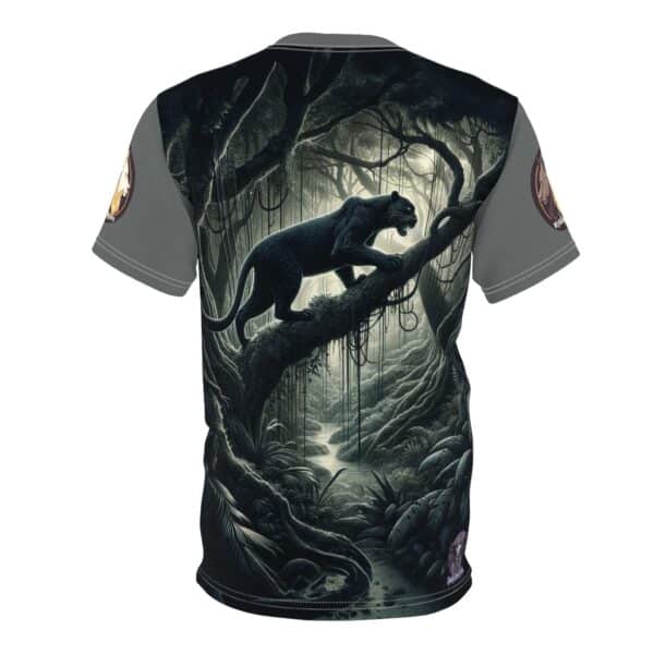 Black Panther WD-D002 By Wyldesigns Unisex Cut & Sew Tee (AOP) - Image 16