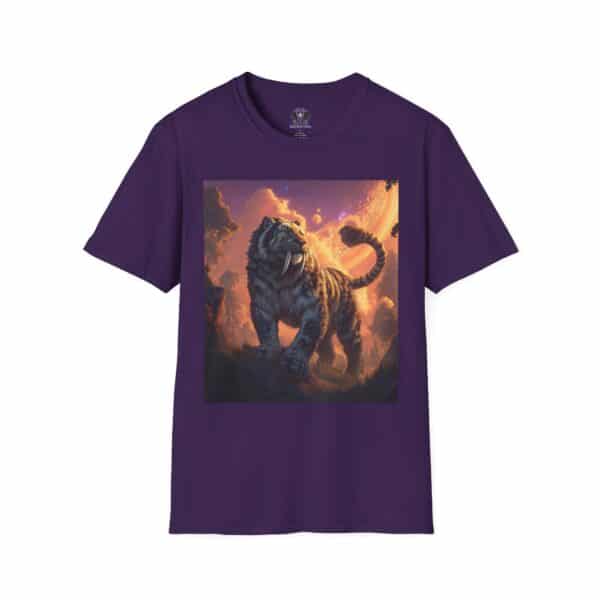 Prehistoric Smilodon aka Sabre-Tooth Tiger I Unisex T-Shirt, Graphic Tee, Unique Gift, Casual Wear - Image 41