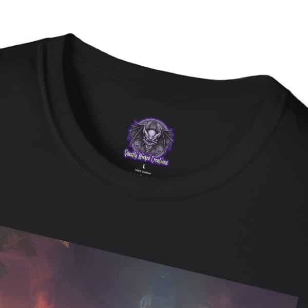 Prehistoric Smilodon aka Sabre-Tooth Tiger II Unisex T-Shirt, Graphic Tee, Unique Gift, Casual Wear - Image 3