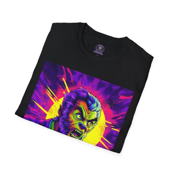 The Wolfman Pop Art 60's Style Unisex T-Shirt - Image 8