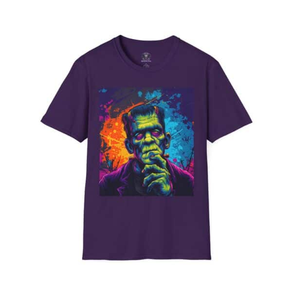 Frankenstein Pop Art 60's Style Unisex T-Shirt - Image 33