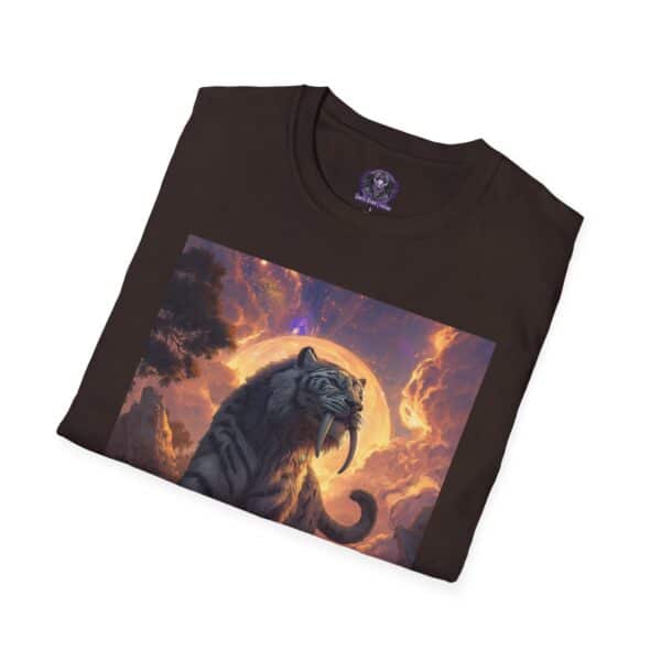 Prehistoric Smilodon aka Sabre-Tooth Tiger V Unisex T-Shirt, Graphic Tee, Unique Gift, Casual Wear - Image 20