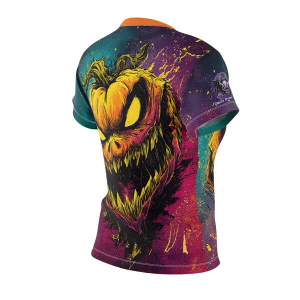 Evil Jack O' Lantern I Pop 60's Art Style Tee Women's (AOP) - Image 4