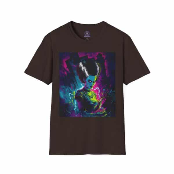Bride of Frankenstein Pop Art 60's Style Unisex T-Shirt - Image 21