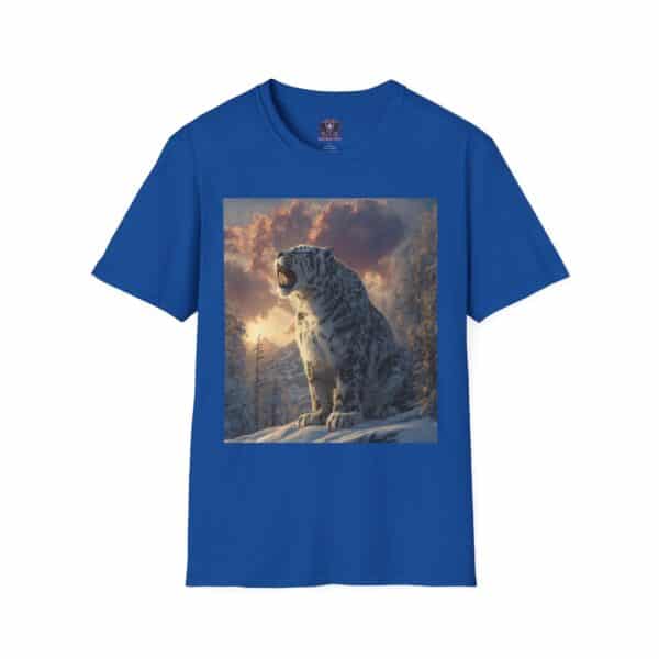 Snow Leopard III By Wyldesigns Unisex T-Shirt - Image 57