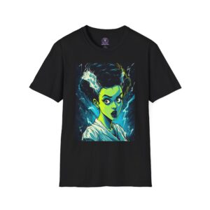 Bride Of Frankenstein Unisex T-Shirt, Graphic Tee, Unique Gift, Casual Wear