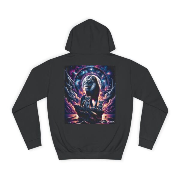 Cosmic Lion Family WD-D006 By Wyldesigns Unisex College Hoodie