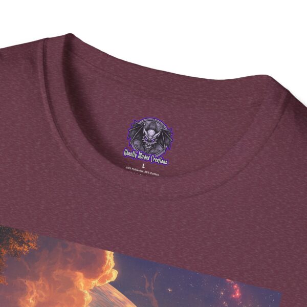 Prehistoric Smilodon aka Sabre-Tooth Tiger IV Unisex T-Shirt, Graphic Tee, Unique Gift, Casual Wear - Image 47