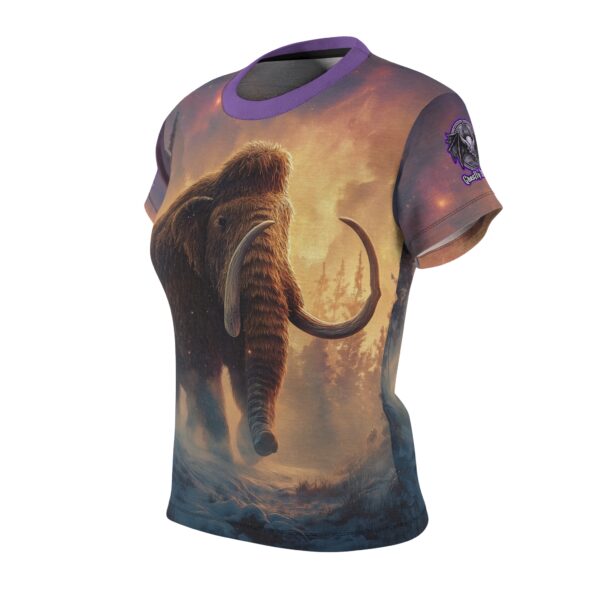 Prehistoric Wooly Mammoth Mastodon Women's Tee (AOP) - Image 6