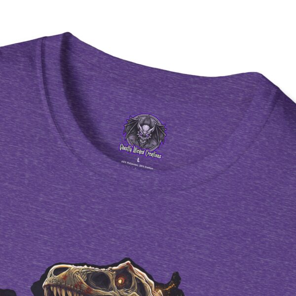 Skeleton T-Rex Unisex T-Shirt, Funny Graphic Tee, Unique Gift, Casual Wear, Tyrannosaurus - Image 39