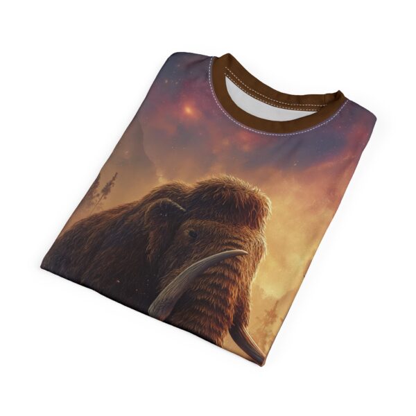 Prehistoric Wooly Mammoth Mastodon Unisex Tee (AOP) - Image 40