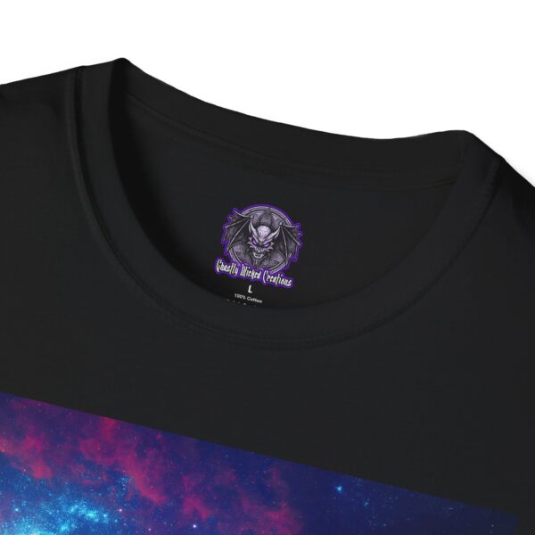 Snow Leopard I By Wyldesigns Unisex T-Shirt - Image 3