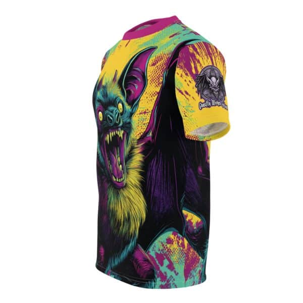 Vampire Bat Pop Art Style 60's Unisex Tee (AOP) - Image 37