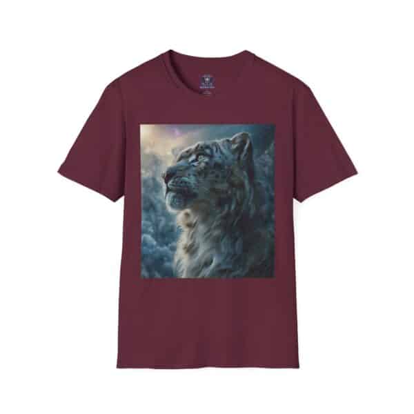 Snow Leopard V Profile By Wyldesigns Unisex T-Shirt - Image 53